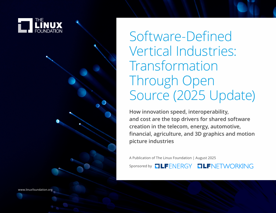 Software-Defined Vertical Industries: Transformation Through Open Source (2025 Update)